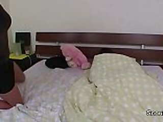 step Mother Seduce Step-Son to Fuck When step Dad is on Work 12 min