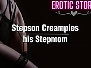 Stepson Creampies his Stepmom 5 min