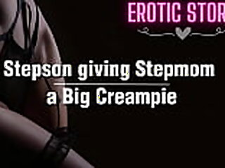 Stepson giving Stepmom a Big Creampie 10 min