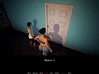 The Son Fucks his Aunt in front of Her Mom because she has a Big Cock and they all want with the Perverted Family - Dark Neighbor Epi 28