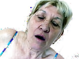 78yr old Granny Gabi have Sex with Big Dick Young Boy